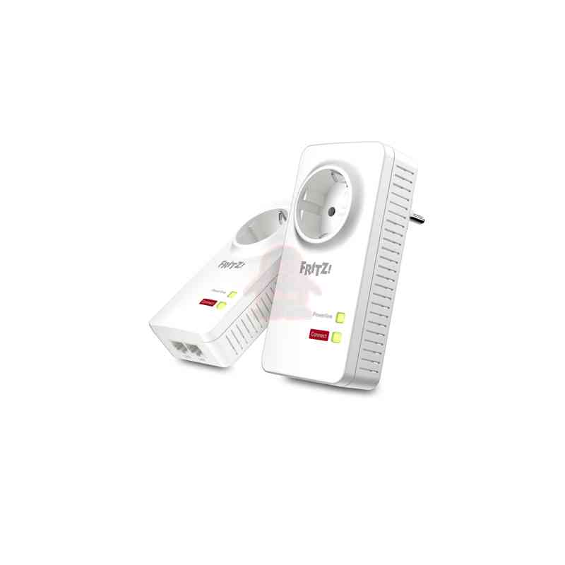 FRITZ!Powerline 1220 Set INT 1200 Mbit/s Collegamento ethernet LAN Bianco 2 pz