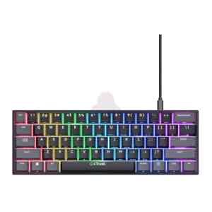 Trust GXT 867 Acira tastiera Gaming USB QWERTY Italiano Nero