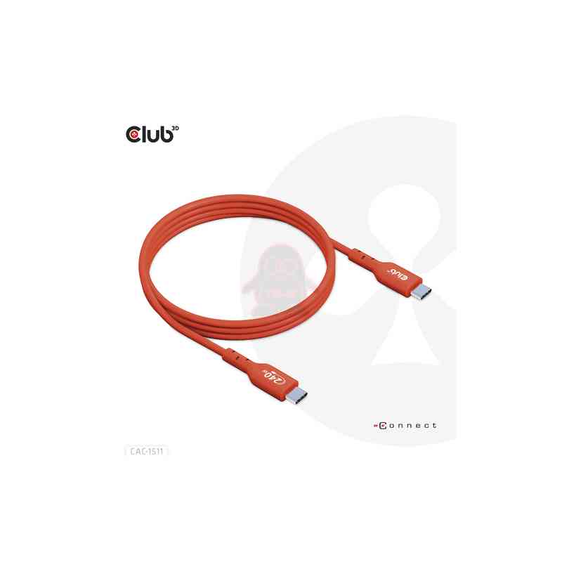 CLUB3D CAC-1511 cavo USB USB 2.0 1 m USB C Arancione