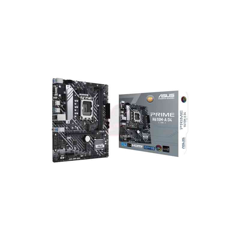 ASUS PRIME H610M-A D4-CSM Intel H610 LGA 1700 micro ATX