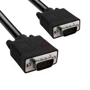Vultech 5m VGA cavo VGA VGA (D-Sub) Nero