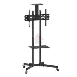 VALUE CARRELLO TV, TELESCOPIC POLE, FINO 50 KG, 37" - 70