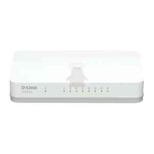 D-Link GO-SW-8G/E switch di rete Non gestito Gigabit Ethernet (10/100/1000) Bianco
