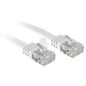 Lindy 1m Cat.6 cavo di rete Bianco Cat6