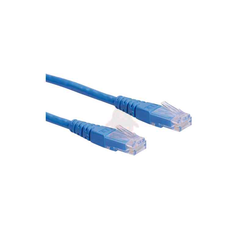 ROLINE CAVOUTP PATCHCORD CAT.6, CLASS E, BLU, 5M