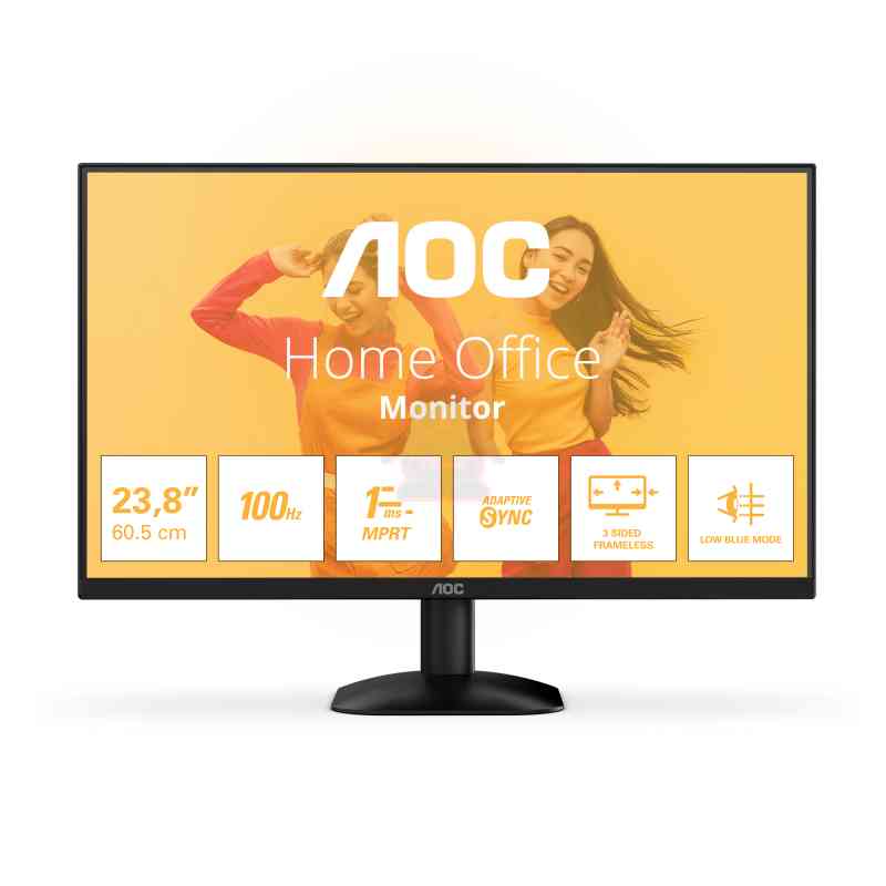 AOC B3 24B35HM2 Monitor PC 60,5 cm (23.8") 1920 x 1080 Pixel Full HD LED Nero