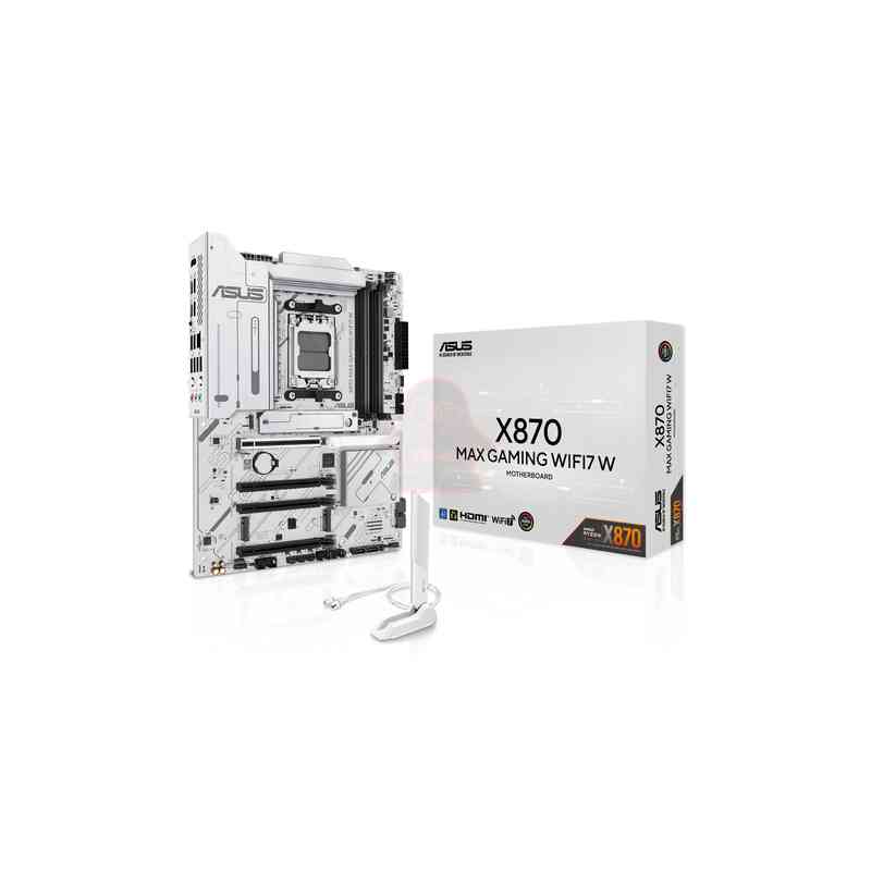 ASUS X870 MAX GAMING WIFI7 W AMD X870 Socket AM5 ATX