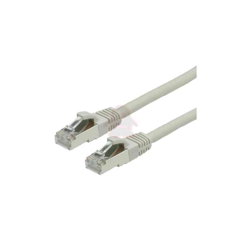 VALUE CAVO DI RETE S/FTP (PIMF) PATCHCORD CAT.6/CLASS E, LSOH, GRIGIO, 3M