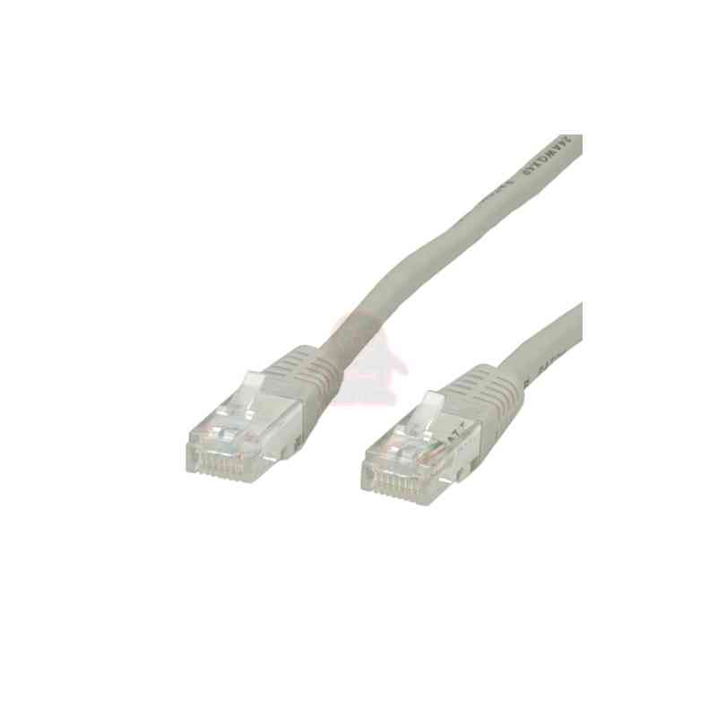 VALUE CAVO UTP PATCHCORD CAT.6 CLASS E, GRIGIO, 0.5M