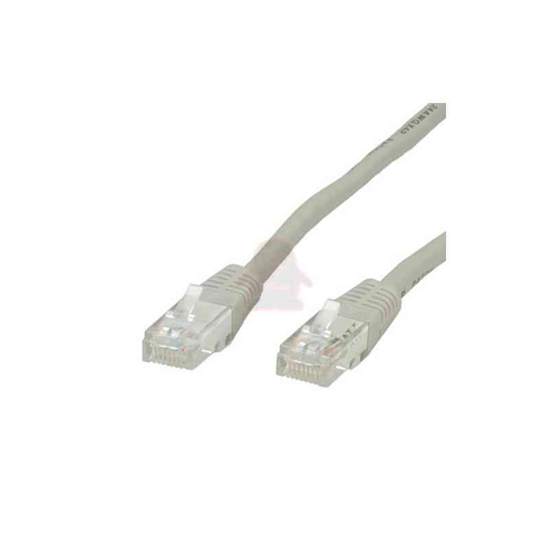 VALUE CAVO DI RETE UTP PATCHCORD CAT.6/CLASS E, GRIGIO, 1M