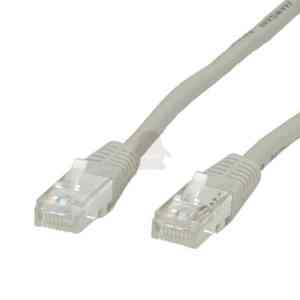 VALUE CAVO UTP PATCHCORD CAT.6 CLASS E, GRIGIO, 10M