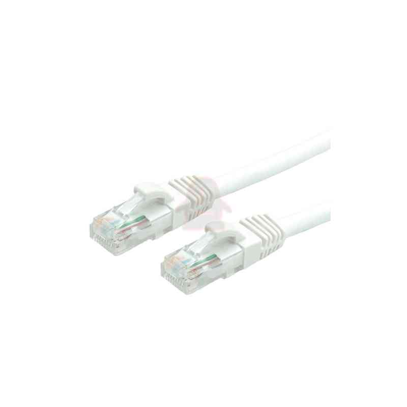 VALUE CAVO DI RETE UTP PATCHCORD CAT.6/CLASS E, LSOH, BIANCO, 0.5M