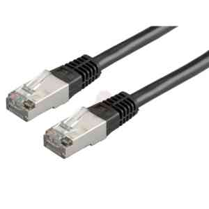 VALUE CAVO DI RETE S/FTP (PIMF) PATCH CORD, CAT.6 (CLASS E), BLACK, 2 M