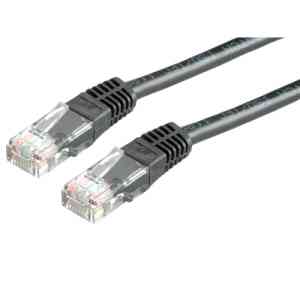 VALUE CAVO UTP PATCHCORD CAT.6/CLASS E, BLACK, 1M