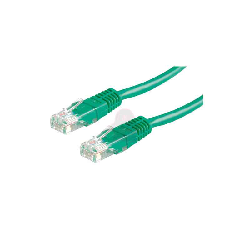 VALUE CAVO UTP PATCHCORD CAT.6 CLASS E VERDE 2M