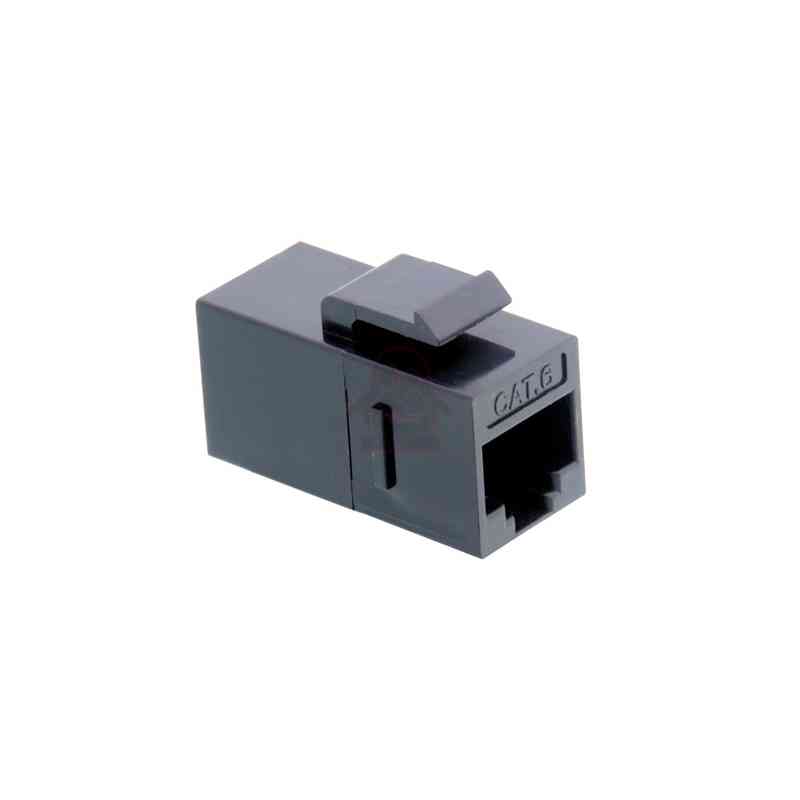 VALUE RJ45 CONNETTORE KEYSTONE, CAT.6, CLASS E, UTP, NERO