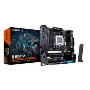 GIGABYTE B850M GAMING X WIFI6E Scheda Madre - Processori AMD Ryzen Serie 9000, VRM Digitale 10+2+2 fasi, fino a 8200MHz DDR5 (OC), 1xPCIe 5.0 + 1xPCIe 4.0 M.2, LAN 2.5, WIFI 6E, USB 3.2 Gen 2.