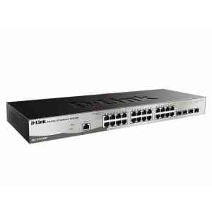 D-Link DGS-1210-28/ME/E switch di rete Gestito L2+ Gigabit Ethernet (10/100/1000) 1U Nero, Grigio