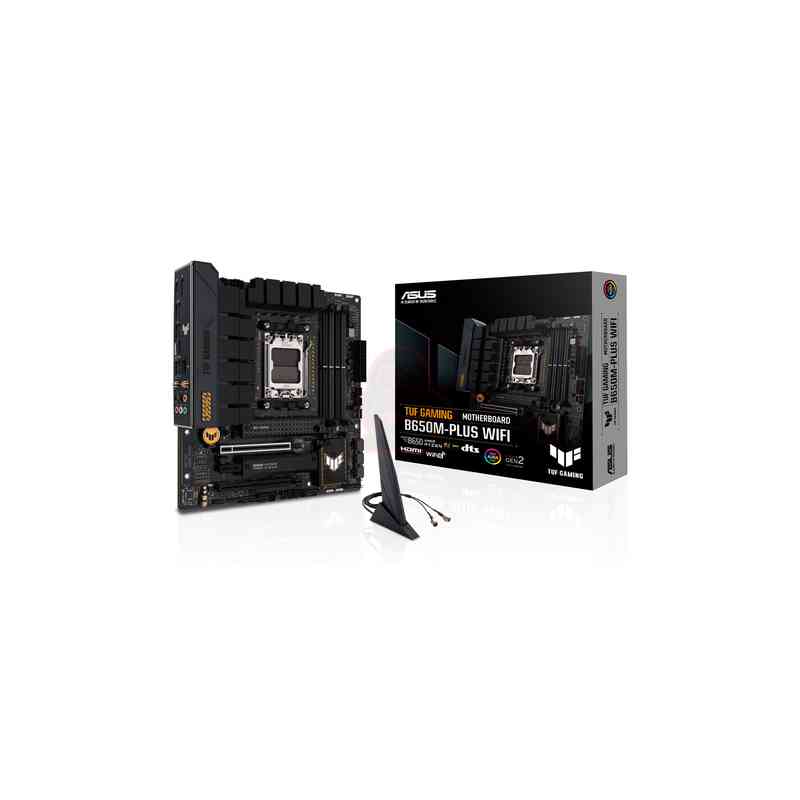 ASUS TUF GAMING B650M-PLUS WIFI AMD B650 Socket AM5 micro ATX