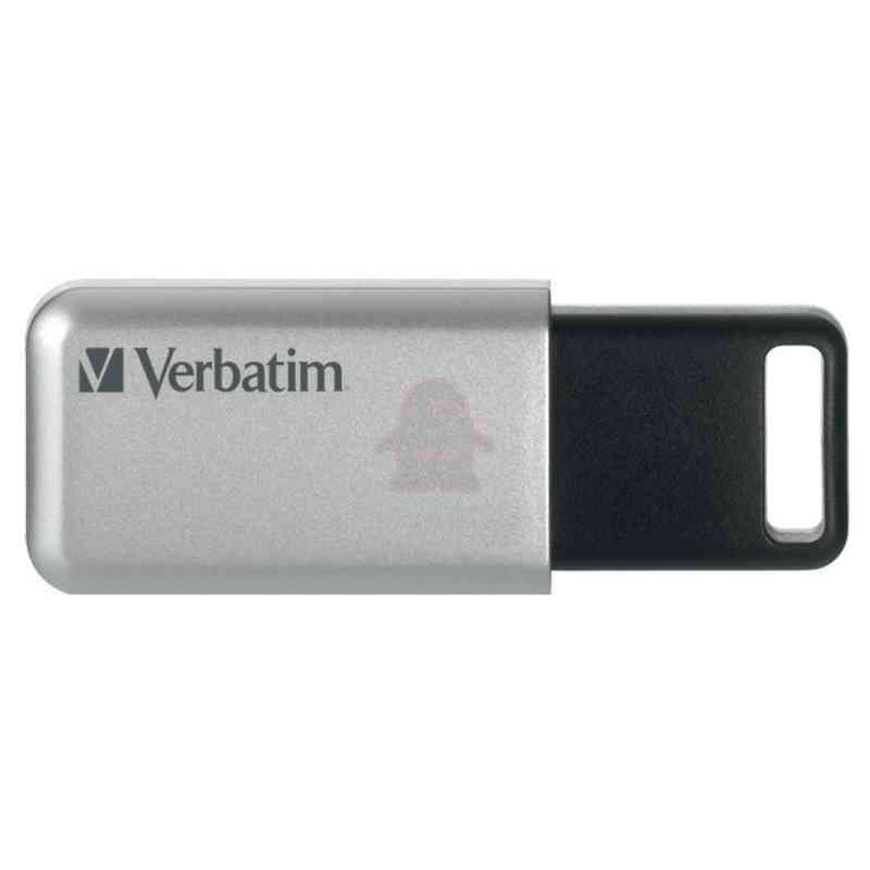 Verbatim Secure Pro - Memoria USB 3.0 da 32 GB - Argento
