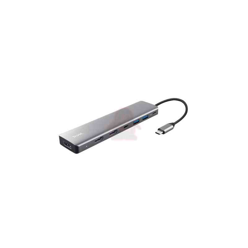 TRUST ADATTATORE MULTIPORTA DALYX 7-IN-1