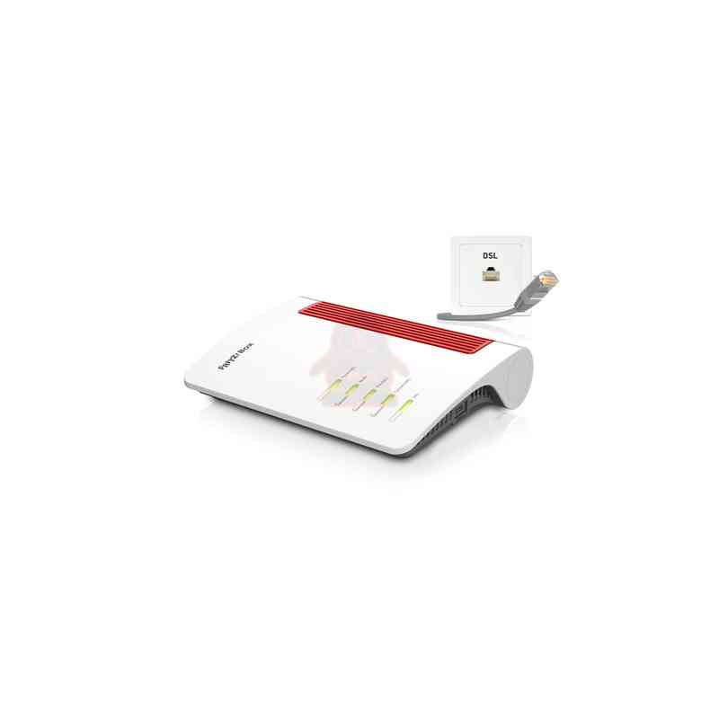 FRITZ!Box 7690 International router wireless 2.5 Gigabit Ethernet Dual-band (2.4 GHz/5 GHz) Bianco