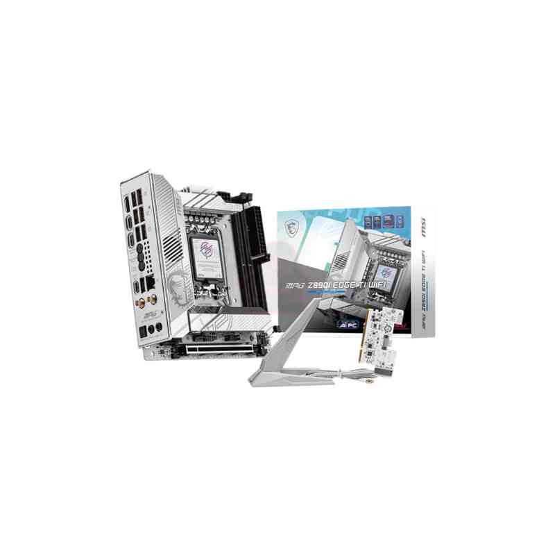 MSI MPG Z890I EDGE TI WIFI scheda madre Intel Z890 LGA 1851 (Socket V1) mini ITX