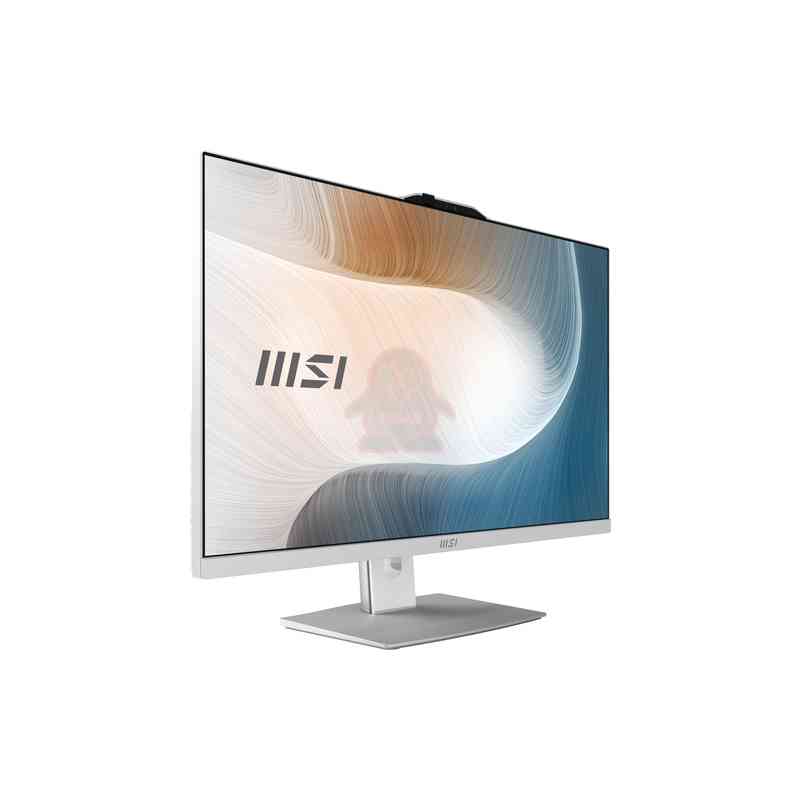 MSI Modern AM272P 12M-459IT Intel® Core™ i5 i5-1235U 68,6 cm (27") 1920 x 1080 Pixel PC All-in-one 8 GB DDR4-SDRAM 512 GB SSD Windows 11 Pro Wi-Fi 6E (802.11ax) Bianco