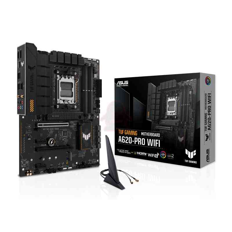 ASUS TUF GAMING A620-PRO WIFI AMD A620 Socket AM5 ATX