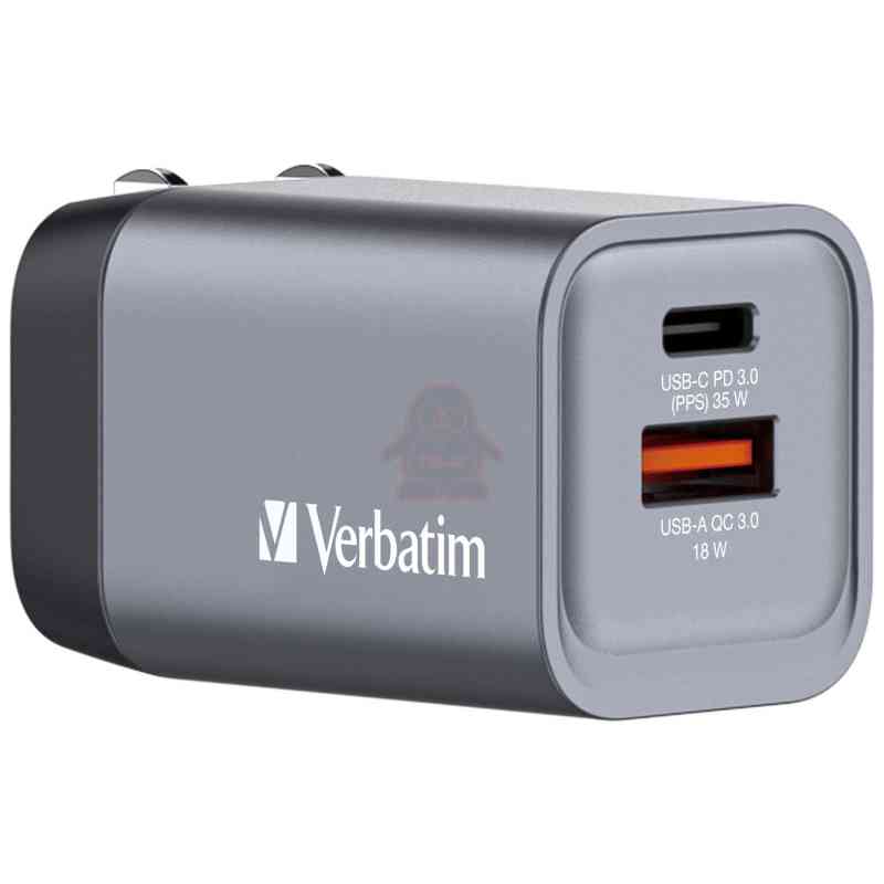 Verbatim GNC-35 Universale Nero, Grigio AC Ricarica rapida Interno