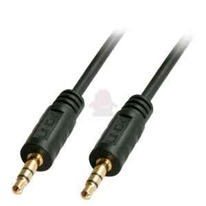 Lindy 35642 cavo audio 2 m 3.5mm Nero
