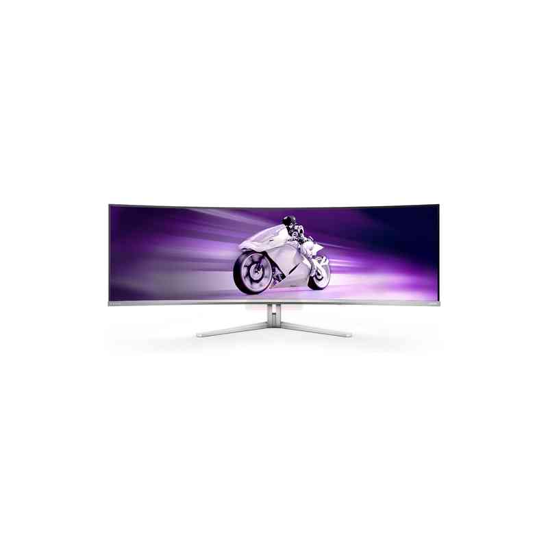 Philips Evnia 8000 49M2C8900/00 Monitor PC 124,2 cm (48.9") 5120 x 1440 Pixel Dual QHD QD-OLED Bianco