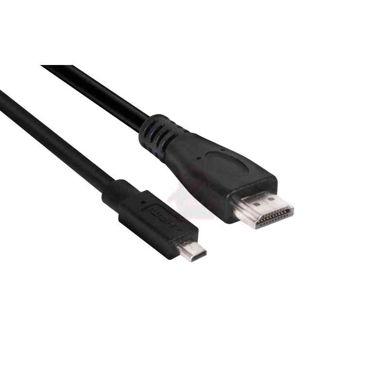 CLUB3D Micro HDMI™ to HDMI™ 2.0 4K60Hz Cable 1M / 3.28Ft