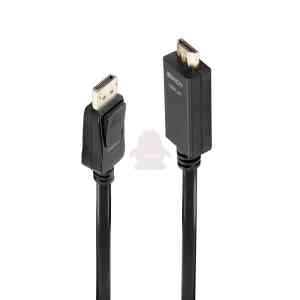 Lindy 36921 cavo e adattatore video 1 m DisplayPort HDMI tipo A (Standard) Nero