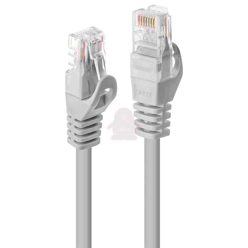 Lindy 48360 cavo di rete Grigio 0,3 m Cat5e U/UTP (UTP)