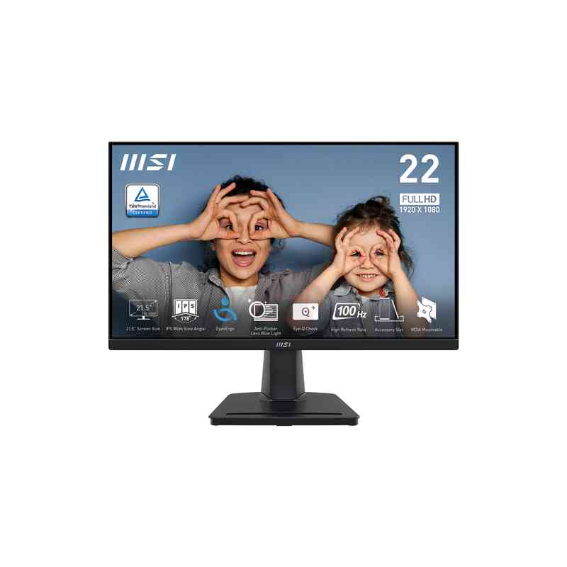 MSI PRO MP225 Monitor PC 54,6 cm (21.5") 1920 x 1080 Pixel Full HD LED Nero
