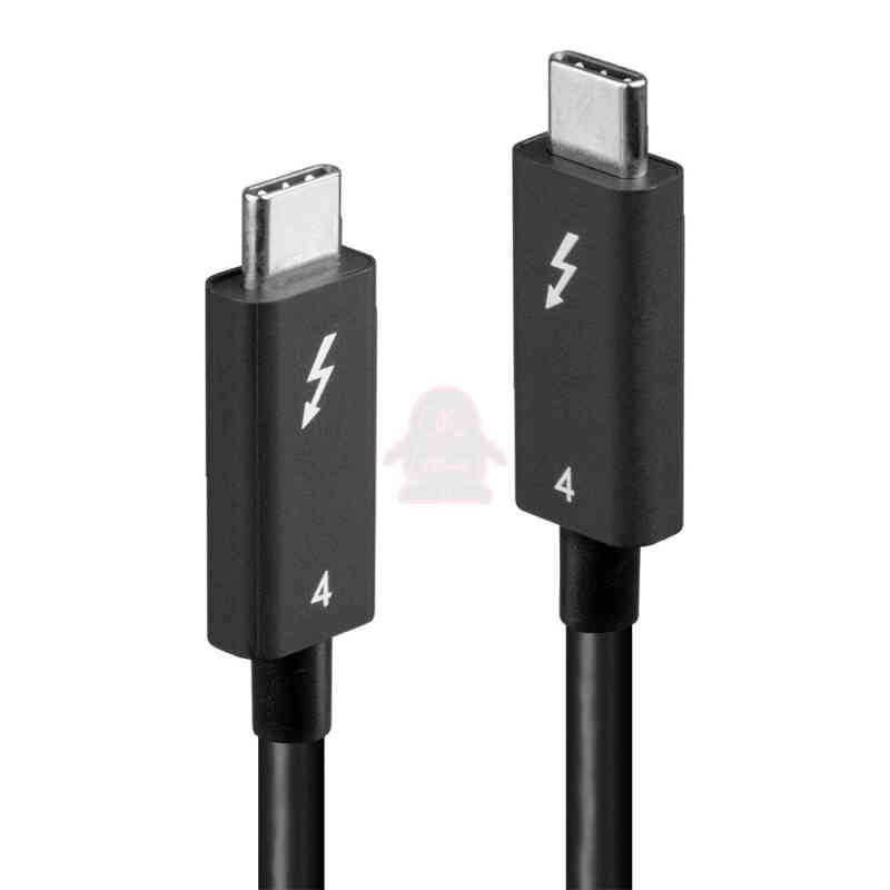 Lindy 31121 Cavo Thunderbolt 2 m 40 Gbit/s Nero