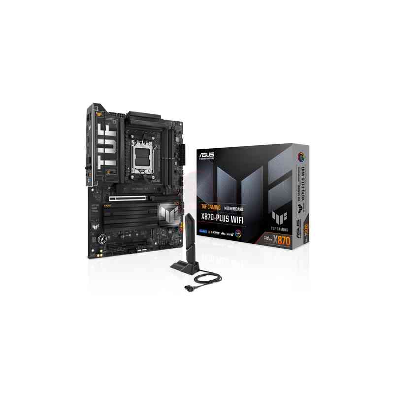 ASUS TUF GAMING X870-PLUS WIFI AMD X870 Socket AM5 ATX