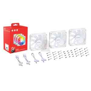 XPG VENTO R 120 ARGB PWM Case per computer Ventilatore 12 cm Bianco 1 pz