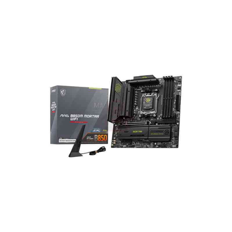 MSI MAG B850M MORTAR WIFI scheda madre AMD B850 Socket AM5 micro ATX
