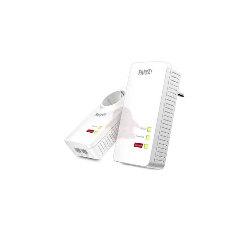 FRITZ!Powerline 1260 WLAN Set 1200 Mbit/s Collegamento ethernet LAN Wi-Fi Bianco 2 pz