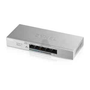 Zyxel GS1200-5HP v2 Gestito Gigabit Ethernet (10/100/1000) Supporto Power over Ethernet (PoE) Grigio