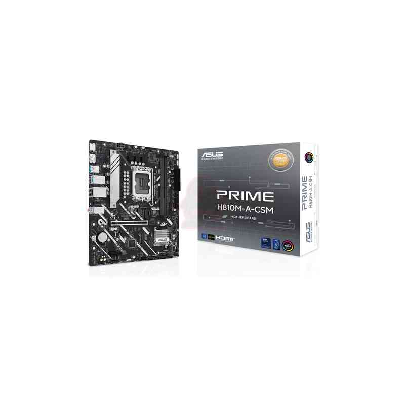 ASUS PRIME H810M-A-CSM Intel H810 LGA 1851 (Socket V1) micro ATX