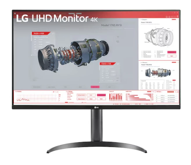 LG 32BR55UK-B Monitor PC 80 cm (31.5") 3840 x 2160 Pixel 4K Ultra HD LED Nero