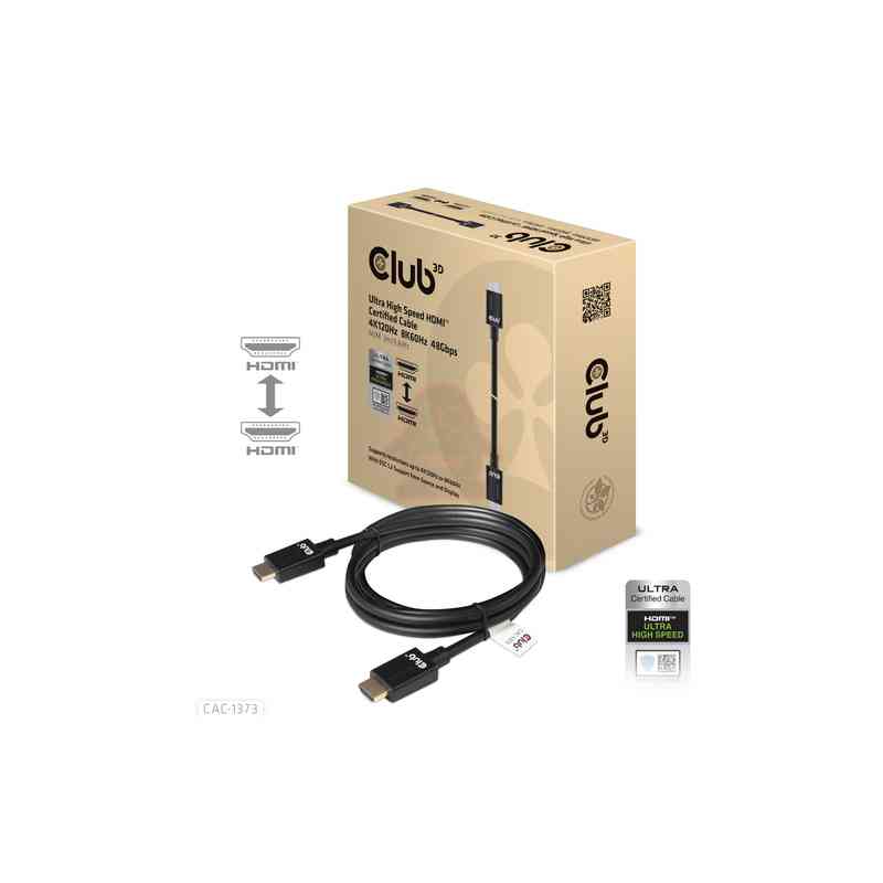 CLUB3D cac-1373 cavo HDMI 3 m Nero
