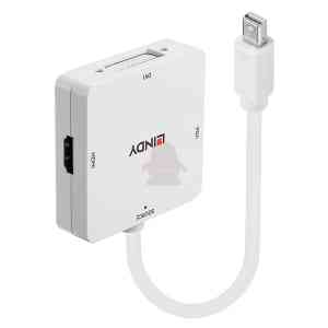 Lindy 41035 cavo e adattatore video 0,2 m Bianco