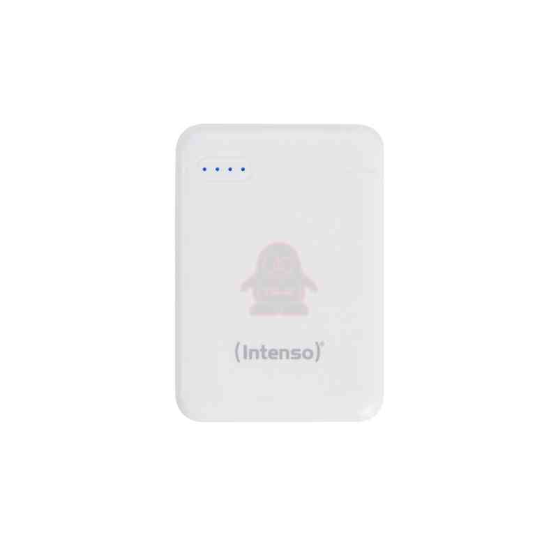 INTENSO POWER BANK 5000MAH USB A+TYPE C  5V-2.1A MICRO USB+TYPE C 5V-2.1A WHITE