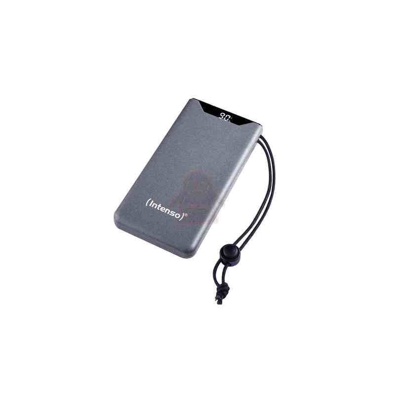 INTENSO POWER BANK  F10000, PD, QUALCOMM QUICK CHARGE 3.0, DIGITAL PERCENTAGE DISPLAY, GRIGIO
