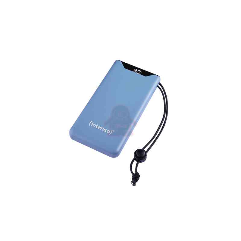INTENSO POWER BANK  F10000, PD, QUALCOMM QUICK CHARGE 3.0, DIGITAL PERCENTAGE DISPLAY, BLUE