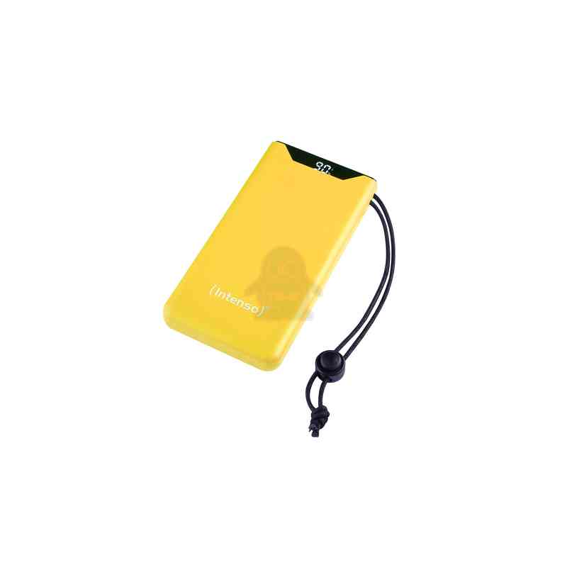 INTENSO POWER BANK  F10000, PD, QUALCOMM QUICK CHARGE 3.0, DIGITAL PERCENTAGE DISPLAY, GIALLO